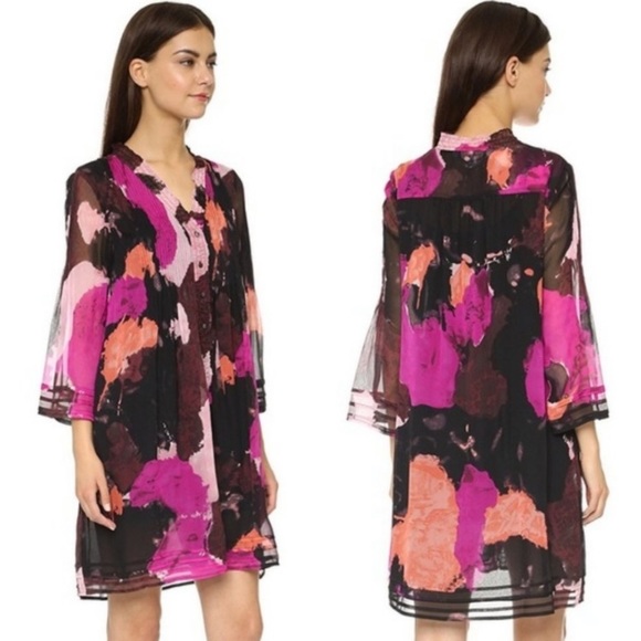Diane von Furstenberg Layla Silk Shift Dress - Picture 2 of 10